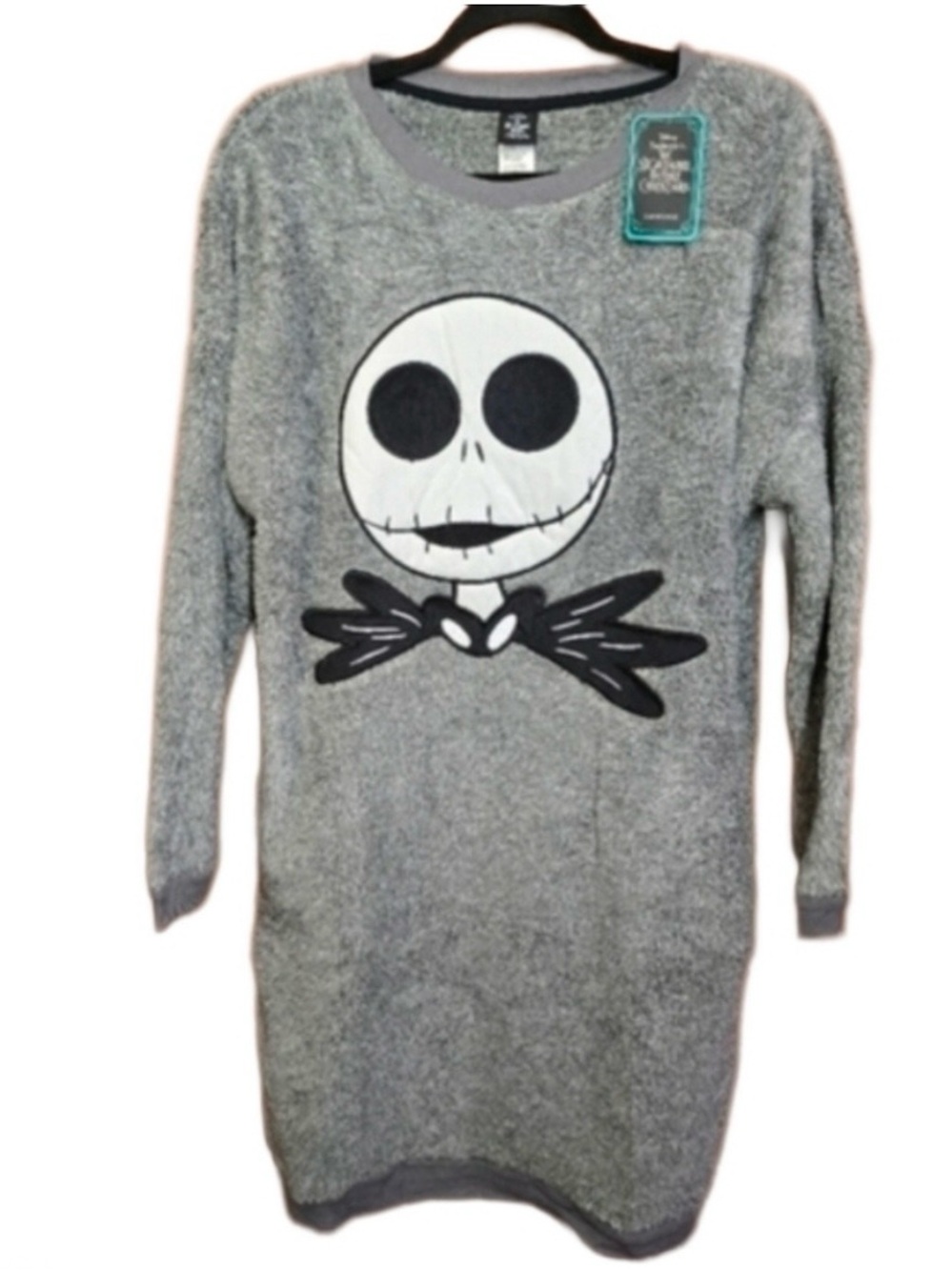 Disney Nightmare Before Christmas Jack Skellington Black Sleep Dress - Size XL